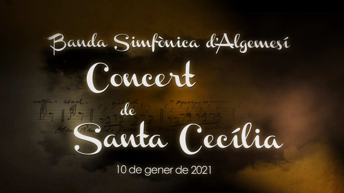 SMAlgemesi's tweet photo. 🎶Concert de Santa Cecília 2020
📅Diumenge 10 de gener 
⏰A les 19.00h

Retransmissió online en #BercaTV i al canal de YouTube de la SMA:
https://t.co/RIullLRT1R

Podeu activar la campaneta🔔al video de YouTube per a que vos avise poc abans de començar l'emissió.

@algemesi_net https://t.co/24mV1hFmf7