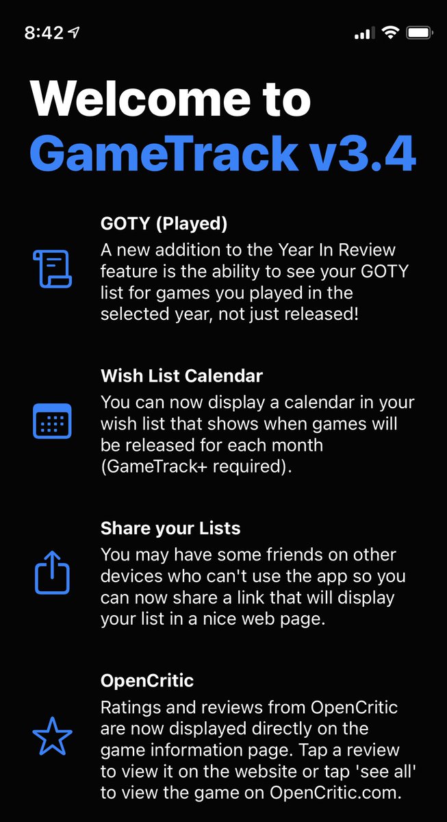 tlaynes's tweet photo. @getgametrack epic update per usual! So happy to have GOTY (Played). #gametrack #iOS #backlog https://t.co/YFZQrtJC8D