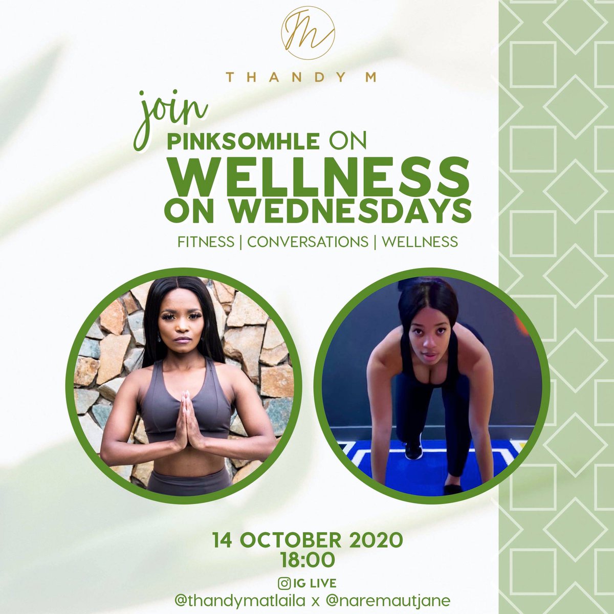 thandymatlaila's tweet photo. #FlashbackFriday
#WellnessOnWednesdays
#WOWSessions #NareMautjane aka #PinkSomhle
https://t.co/EFpkXrAJ21 https://t.co/aLItEZTUY8