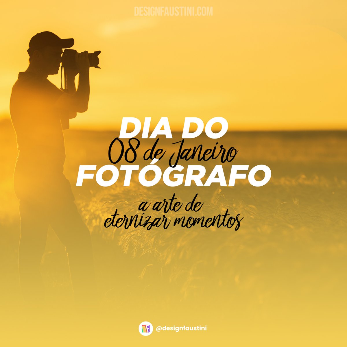 designFaustini's tweet photo. 📸Hoje é dia daqueles que sabem eternizar momentos. 

🎉Parabéns a todos os fotógrafos que nos ajudam a eternizar experiências.

08 de Janeiro / Dia do Fotógrafo

#DestaqueSe #AgenciaWeb #WebDesign #DesignFaustini #Fotografia #Marketing #MktDigital #MarketingDigital https://t.co/mbUKTuM0HT