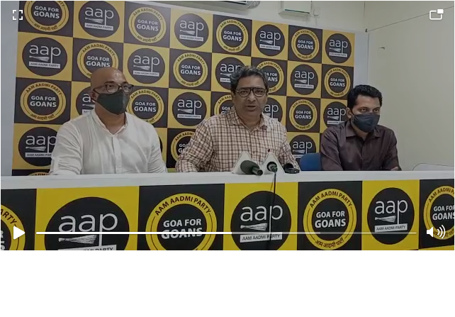 PrimeTVGoa's tweet photo. @AAPGoa convenor @RahulMhambre today claimed that @GoaCongress president @girishgoa statement that party may have trucks with AAP in next Assembly polls is a certificate and has cleared doubts that AAP is not `B’ team of @BJP4Goa. 
|| #PRIMEGOA #TV_CHANNEL #GOA #PRIMEUPDATE || https://t.co/NN81Pc3TGm