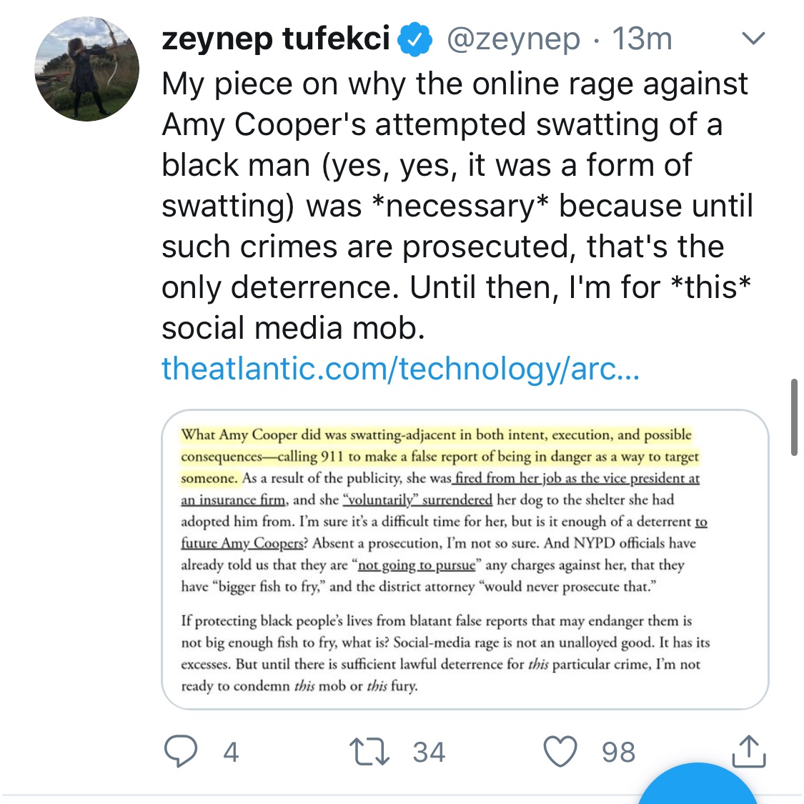 How could anyone have anticipated that actively encouraging and celebrating mob violence as a remedy for the failure of law to achieve a desired end might result in that becoming a viable tool in people’s minds?