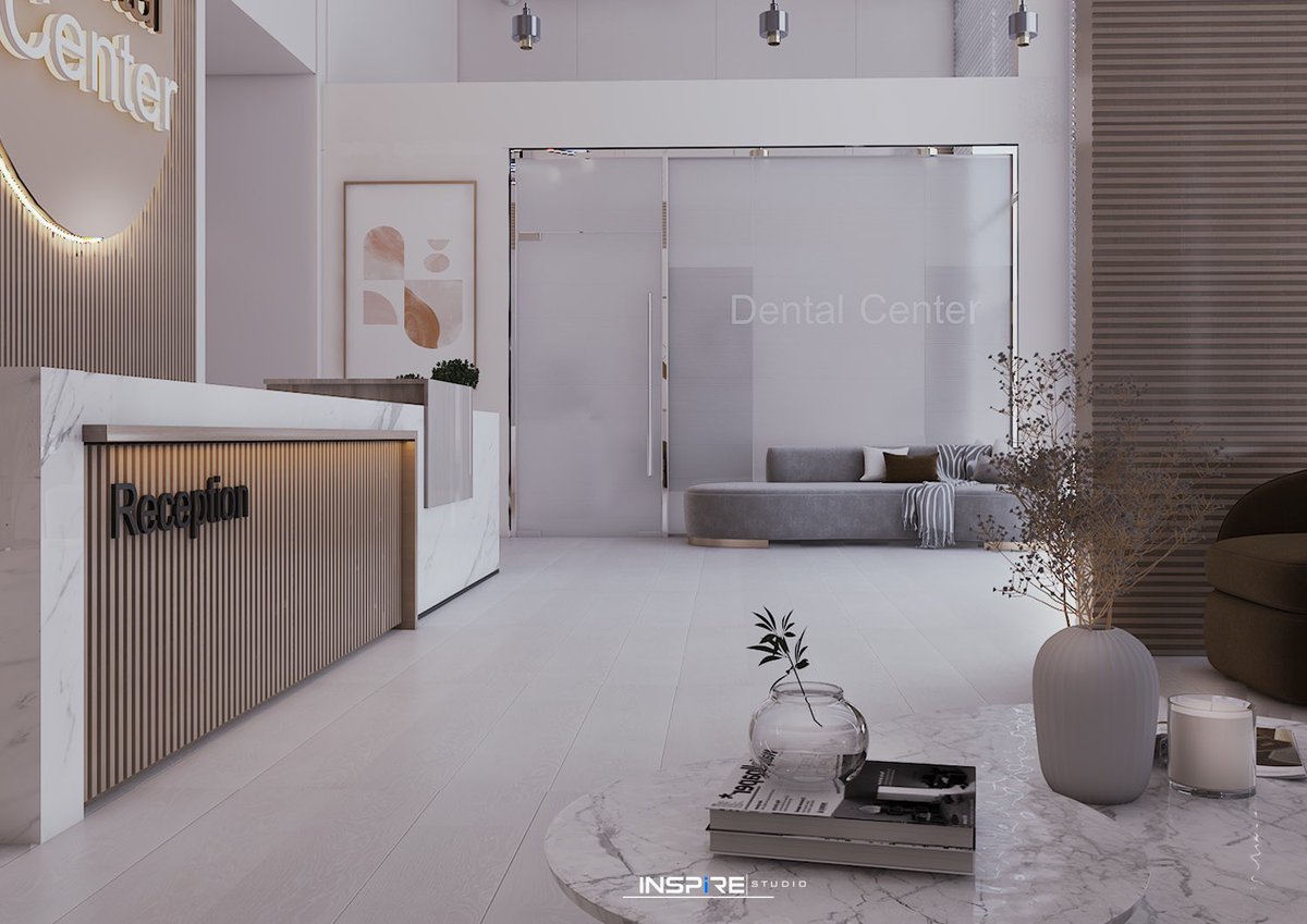 basant3laa's tweet photo. Hi everyone ,,this is my latest project
DENTAL CENTRE RECEPTION IN KSA
Hope you all like it.♥️
Sw: 3DSMAX2021-VRAY 5-PS
behance: (https://t.co/hcCiDHfmDR…)
#interiordesign #interior #design #dental #dentalclinic #Reception #inspirestudio https://t.co/w5sZzg6ePM