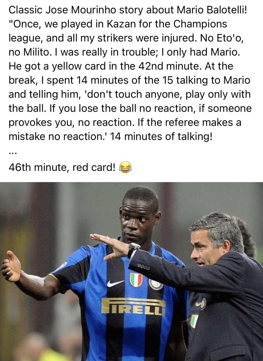 FootyRumor's tweet photo. Oh Mario. #ClassicJose https://t.co/6kz8XWqssq
