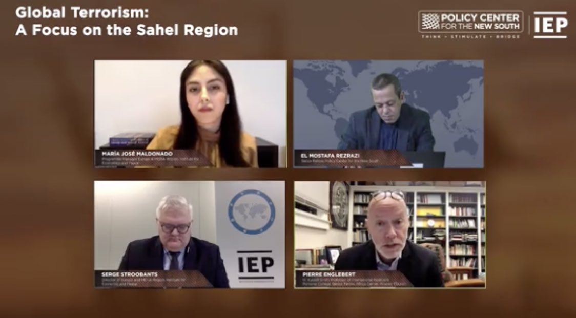 «  #Terrorism in the Sahel does not happen in a vacuum: it overlaps with local conflicts among local communities.  #Climatechange effects are crucial here, as it deepens these conflicts. »  @EnglebertPierre  @AtlanticCouncil  @ACAfricaCenter