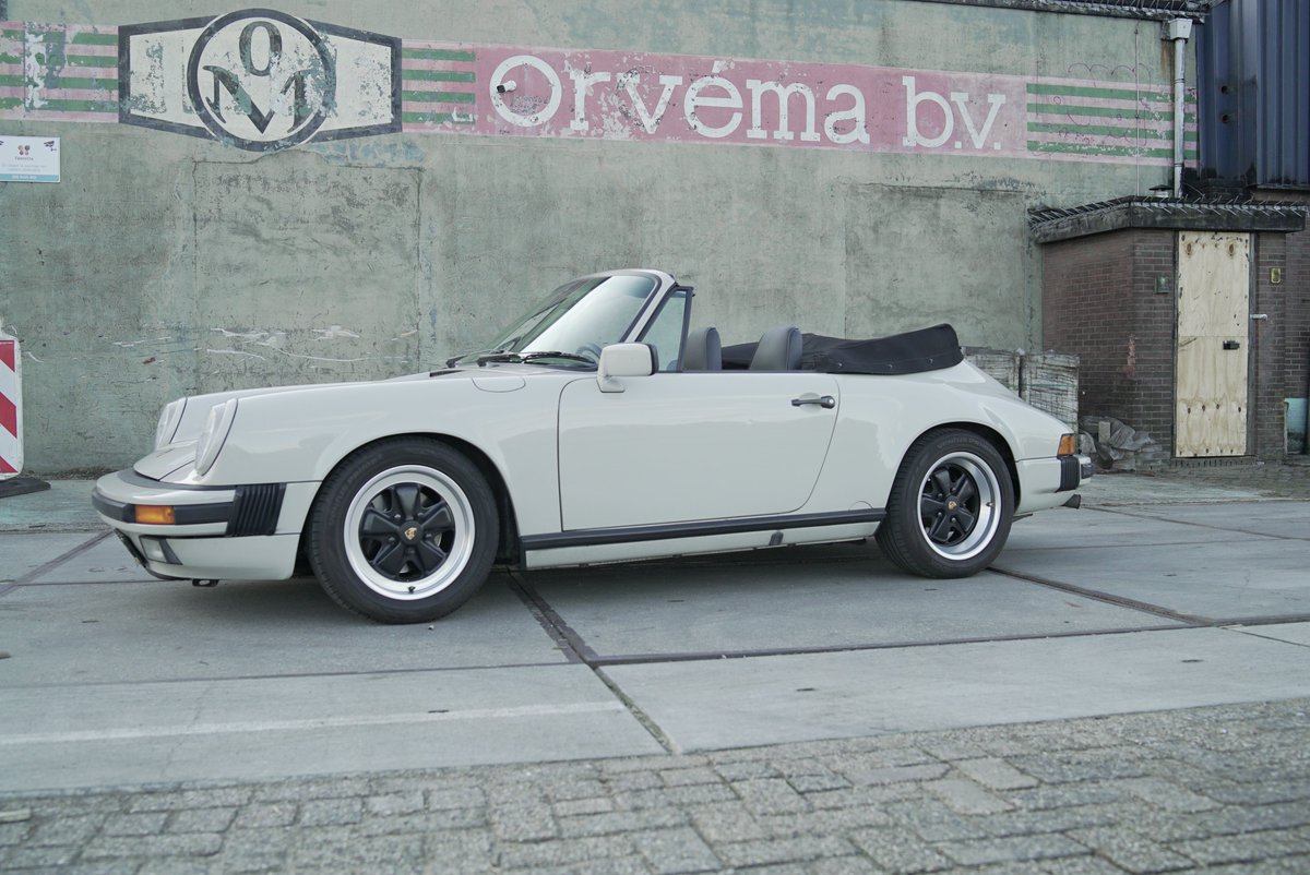 laurensschaap's tweet image. For Sale Porsche 911 Carrera 3.2 elferspot.com/en/car/porsche… 
#porsche911  #911carrera #911cabriolet #911sc #classic911 #porsche911r #porsche1989 #forsale #porscheforsale #porsche1989 #linengray #leinengrau #classicporscheforsale #porschemarketplace #classicporschemarketplace