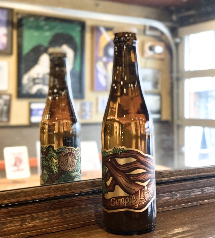 You all know and love The Only. You know they always have a great selection of beer, both draught and bottles and cans. They aren't offering draught now, because, you know, but they still have some amazing treats for take-out. For example, Simple Life Grisette.