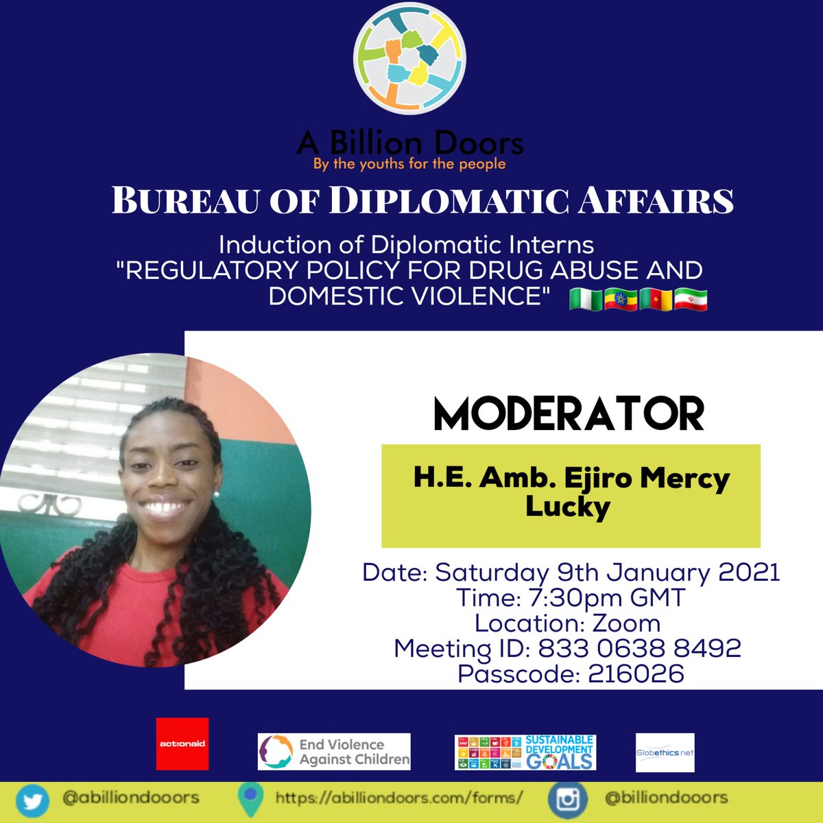 abilliondooors's tweet photo. Save the date #unyouth #UnitedNations #UNSDG https://t.co/oTlWAWUZzG
