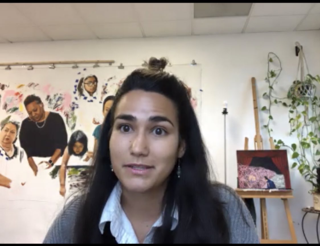 Amazing way to start off 2021 with <a href="/CM_CLT/">CreativeMornings/CLT</a> &amp; #CMPromise .. such an awesome message from #IrisolGonzalezArt reminding us all “don’t live your life in default mode” perfect to jumpstart your intentions for this year! Thank you <a href="/mattolincreates/">Matt Olin</a> <a href="/AFewMinerTweaks/">Tim Miner</a>! #CharlotteisCreative