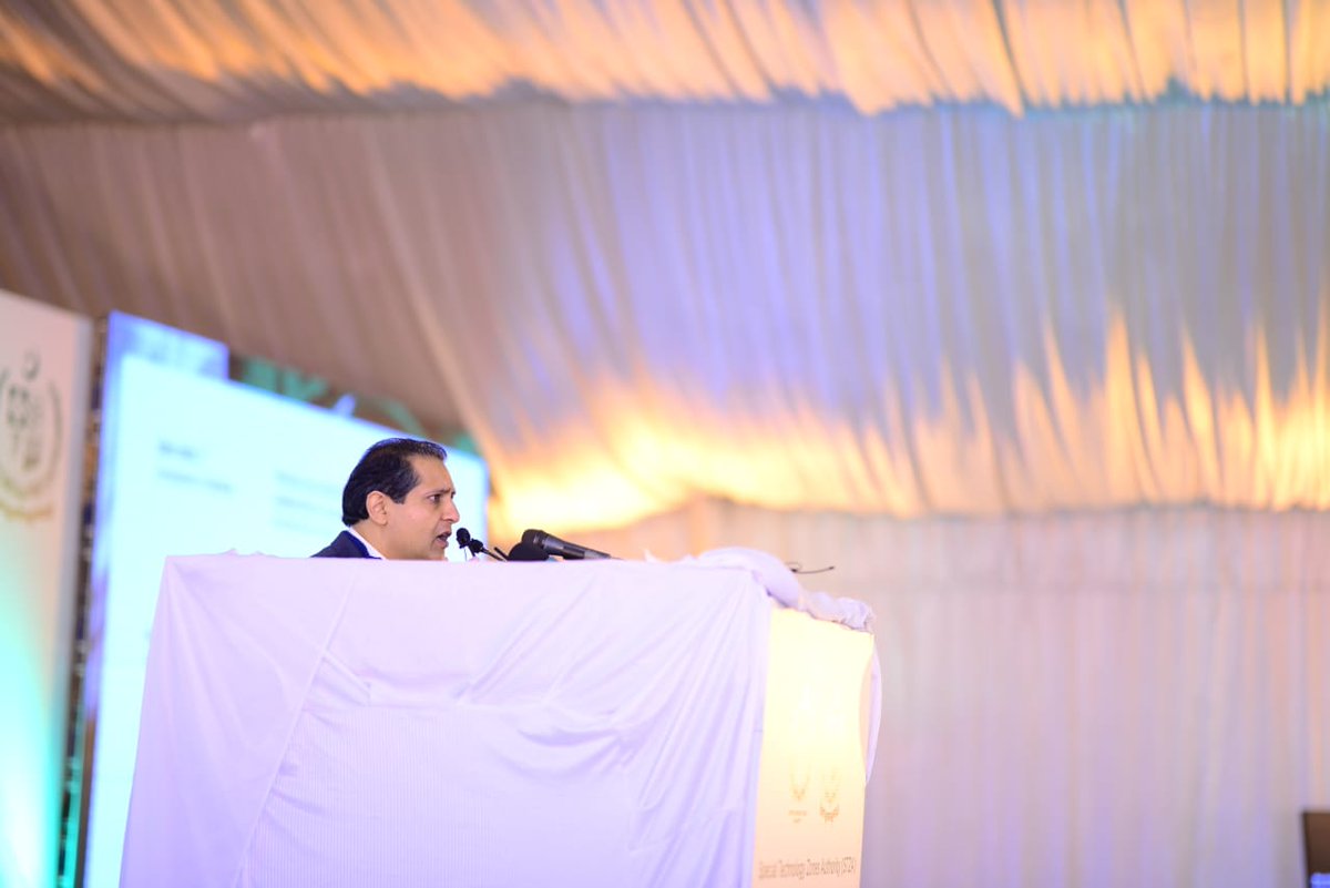 STZAOfficial's tweet photo. Prime Minister Imran Khan officially inaugurated the Special Technology Zones Authority at a ceremony in Islamabad today.
Addressing the ceremony, PM Imran Khan said that the establishment of STZA aims at giving incentives to the IT sector to bolster its growth. https://t.co/lTbrL0YN6S