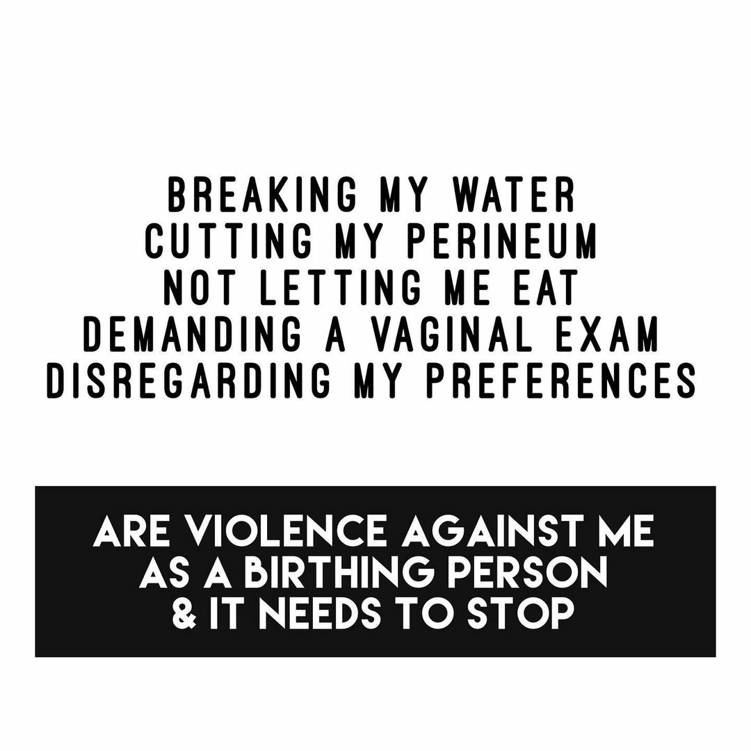 NaturelleVbac's tweet photo. We cannot stay silent and expect change. Tell your story. Speak up about abusive doctors. Stop normalizing this violent traumatizing behavior.
β β β β β β β β β
#birthmatters #vbac #vbacsupport #doula #midwife #birthtrauma #hireadoula #stopnormalizingabuse #birthviolenc https://t.co/LBufPgQQrJ