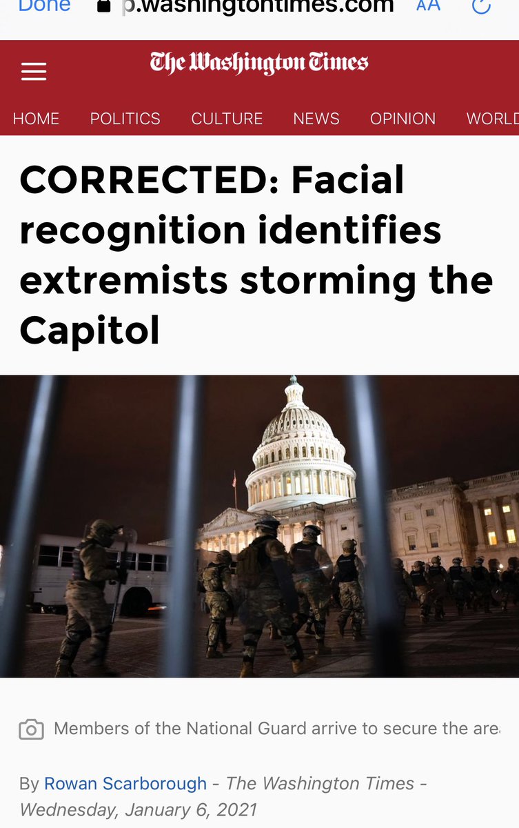 YourAnonNews's tweet photo. It's too late.  The seeds of conspiracy were already put into motion and MSM pushed it out to millions of people who now believe in this bullshit. 
Antifa, or the left had absolutely nothing to do with Trump's failed coup on US democracy. https://t.co/i0zv31OLz4