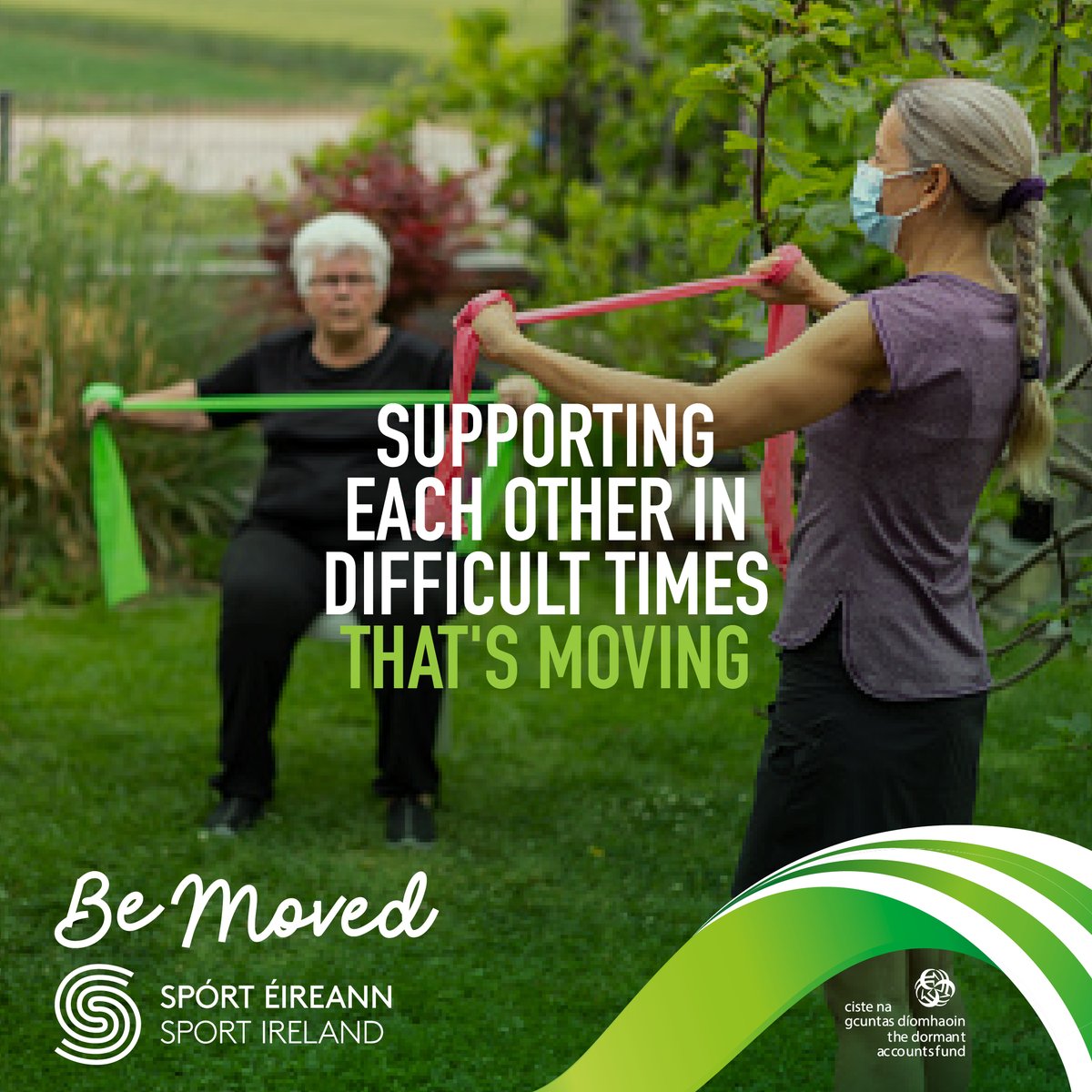 Sport has the ability to bring joy &amp; connection to everybody

Let’s continue to be active on a daily basis under the current government guidance, be it a 20 minute walk at lunch time, yoga before work or a quick game of football with the family

 #BeMoved sportireland.ie/bemoved