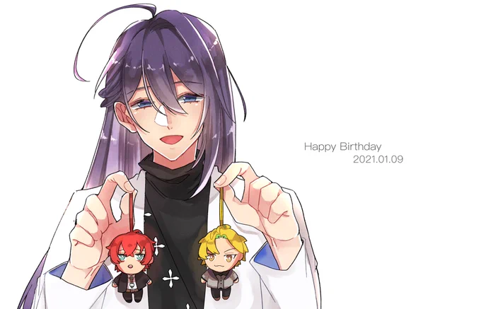 先生〜!??
お誕生日おめでとうございます??
#神宮寺寂雷誕生祭2021 
#神宮寺寂雷生誕祭2021 