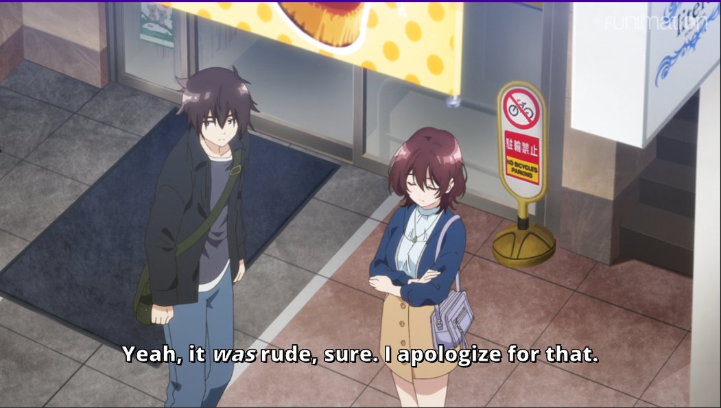 BTW, these types of people are never actually sorry. They just make a show of saying so in order to hold up appearances. She calls HIM rude for....having dirty sneakers and not finely pressed clothes. What a bitch. He's going out to hang with a gaming buddy, not go on a date. /6