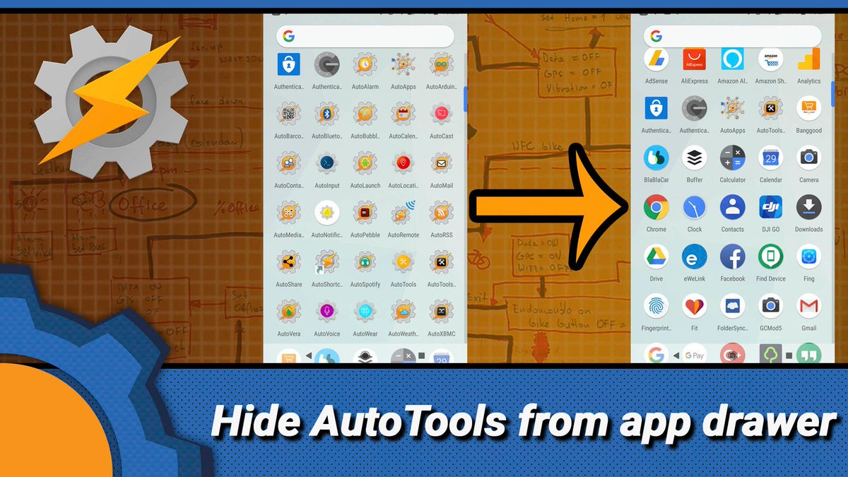 NotEnoughTECH's tweet photo. Love #AutoApps but hate the clutter? Tip for all #Tasker users - you can hide these!
https://t.co/yR5Du8vEiy https://t.co/YNhjSiRLmd