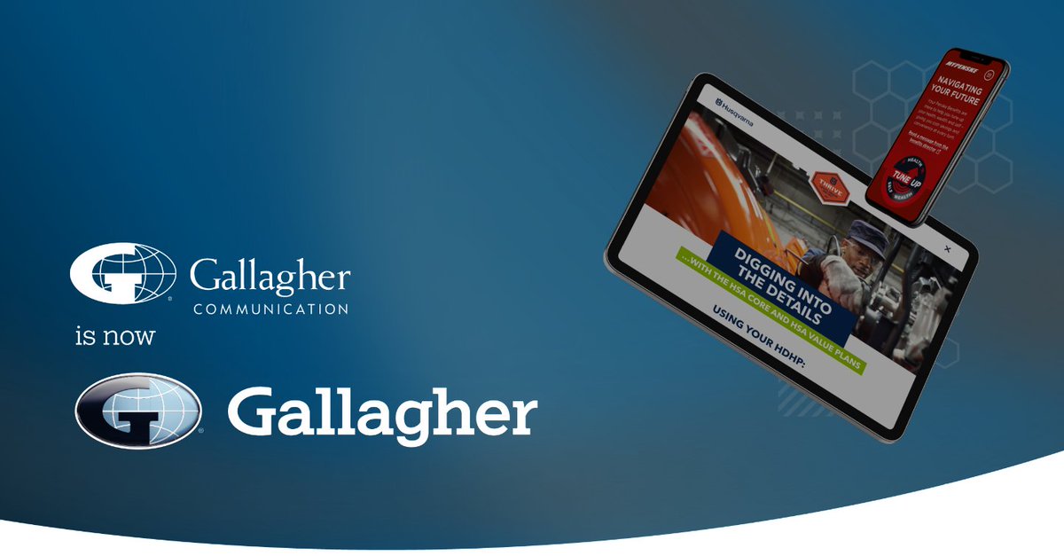Gallagher Communication (now 'just' Gallagher) (@gallagher_comms) on Twitter photo Gallagher Communication is now 'just' Gallagher! Follow our new Twitter account <a href="/Gallagher_Ex/">Gallagher – Employee Experience</a> – we’ve got loads of fantastic content ready to share with you… And don’t forget to check out our new website 👉 ajg.com/employeeexperi… #newbeginnings #change #justgettingstarted Gallagher Communication is now 'just' Gallagher! Follow our new Twitter account <a href="/Gallagher_Ex/">Gallagher – Employee Experience</a> – we’ve got loads of fantastic content ready to share with you… And don’t forget to check out our new website 👉 ajg.com/employeeexperi… #newbeginnings #change #justgettingstarted