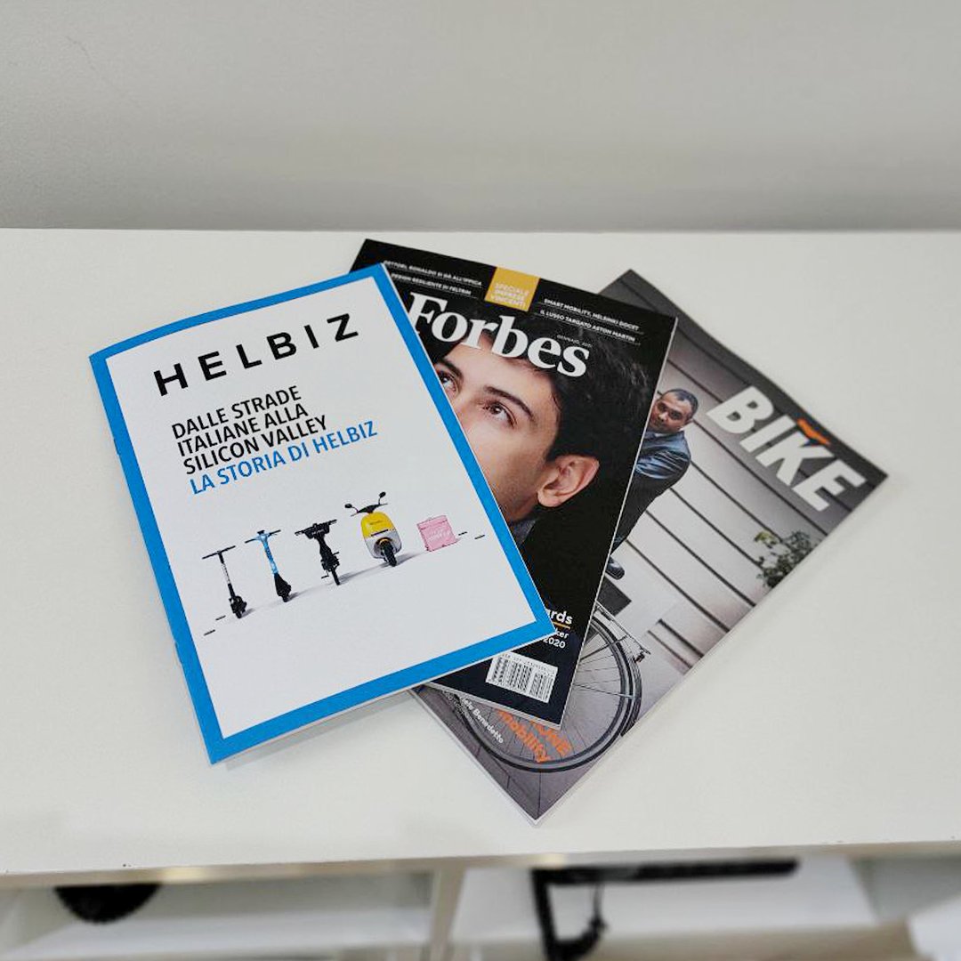 Arriva in edicola Forbes di gennaio🔥
Il nuovo numero è dedicato al mondo dell’intelligenza artificiale per imprese e pubblica amministrazione.

🗣 Questo mese in allegato il terzo numero di Bike e un inserto dedicato alla storia di @helbizofficial