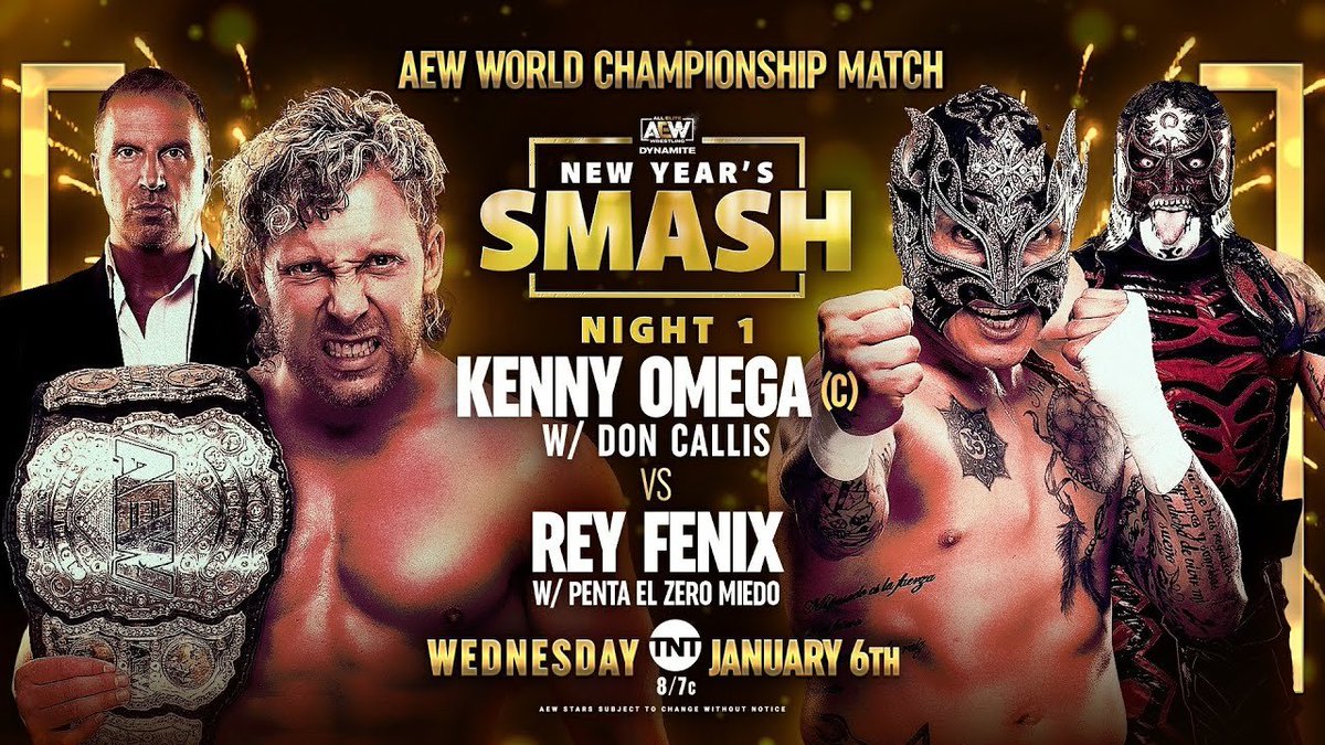 RingRulezz's tweet photo. 🚨🚨🚨🚨//

تقييم ديف ميلتزر لنزالين من عرض #AEWDynamite الذي اقيم في الـ 6 من يناير : 

The Acclaimed &amp; TH2 vs. SCU &amp; Young Bucks: ⭐️⭐️⭐️⭐️
 كيني اوميغا ضد ري فينيكس : ⭐️⭐️⭐️⭐️⭐️ https://t.co/y1FM4rzYEF