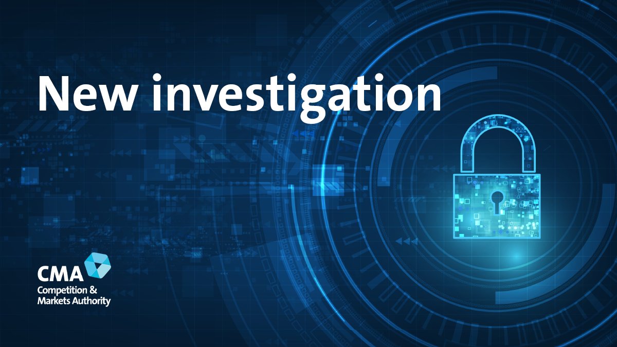 CMAgovUK's tweet image. We’re investigating complaints of anti-competitive behaviour regarding Google’s ‘Privacy Sandbox’ browser changes. 

This is just the initial stage of our investigation and we have yet to reach any conclusions. 

Read more: ow.ly/9Kls50D39Pf