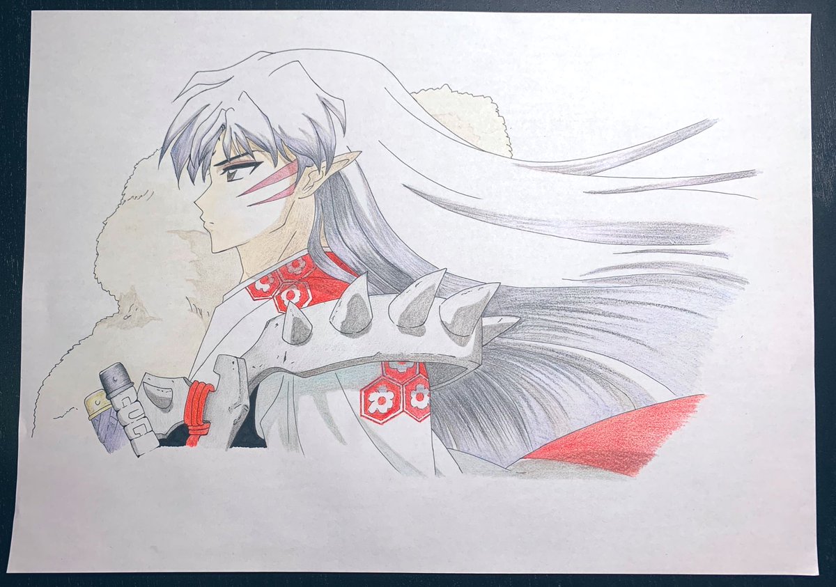 犬夜叉 殺生丸 模写 イラスト タイムラプスってすごく面白いですよね さんころもち のイラスト 犬夜叉 殺生丸 模写 イラスト タイムラプスってすごく面白いですよね さんころもち のイラスト