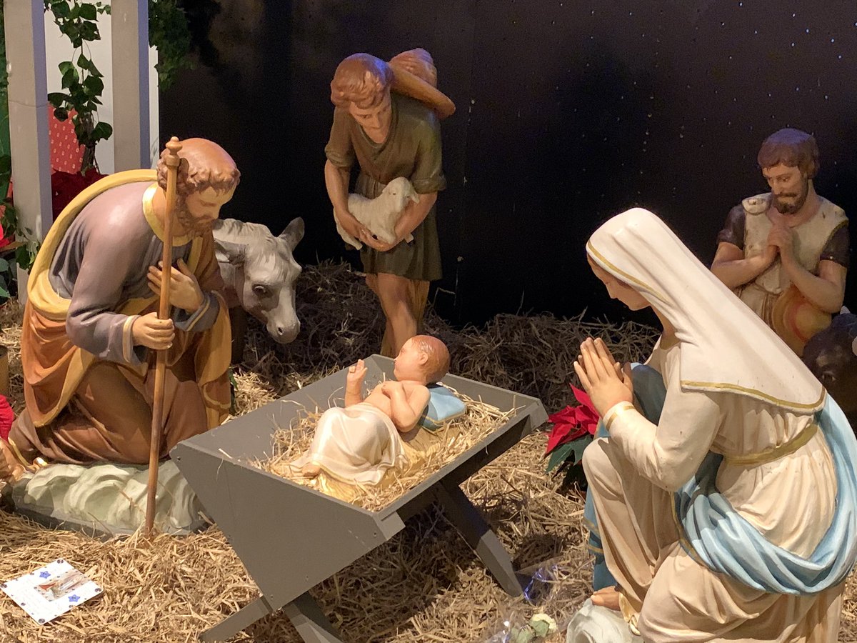 BishopDNulty's tweet photo. A suggestion this morning while celebrating Mass in @AskeaParish that all in @KANDLEi might leave our cribs in our churches and homes up for the month of January, as a message of solidarity, encouragement and hope during #COVID19 lockdown @CathNewsIreland https://t.co/d02KW7qpZR