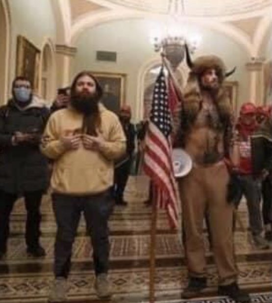 2 - entire focus of MSM and world media goes there. They get a chance to demonise Trump supporters.  A lady is shot.