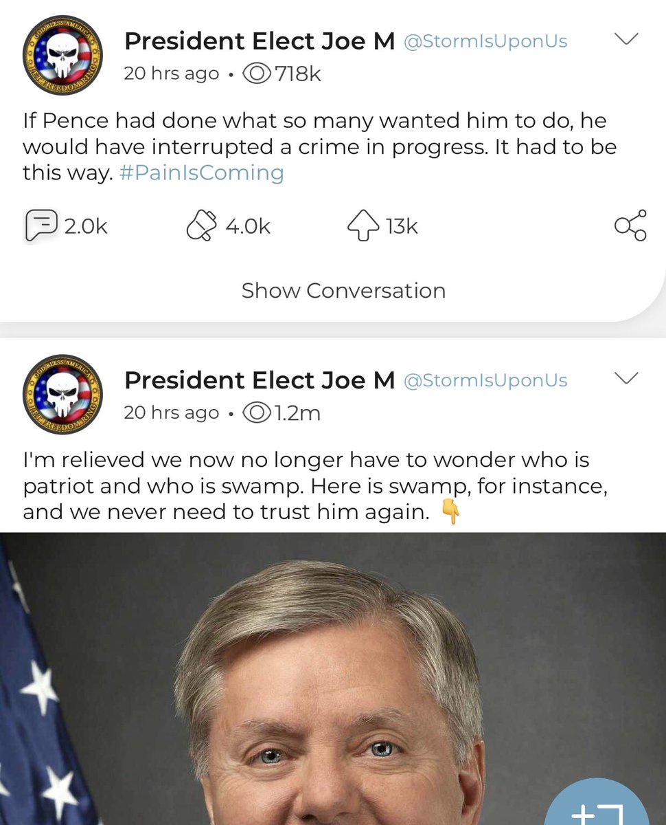 5- The stage had to be 6th Jan for something huge. And the worlds attention was there. And the mainstream media also cover it (the breach). Was it a big trap. The next emergency broadcast Trump foes could Trump the world. He has been very calm all along