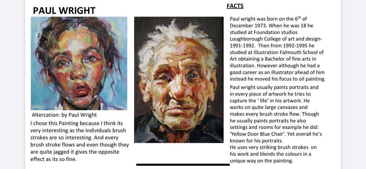 Some lovely and well presented year 8 work being handed in on google classroom for the research project. Well done to Millie Karim, Benjie Perry and Lewis Taylor. 🌟 Keep submitting your work Year 8 I will be marking and responding to your messages all day. 🎨