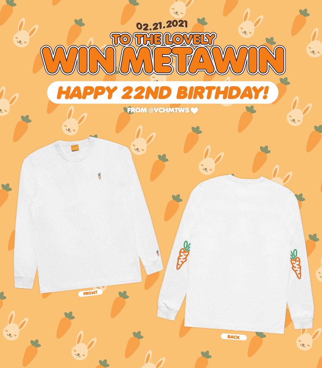 vchmtws's tweet photo. i know it’s slightly early for win’s birthday but i kind of got excited and well, here’s a little something i got for him 🥺🤏🏼

may you always be successful in everything you do and may you always be healthy and well loved 🐰🥕✨ @winmetawin #winmetawin https://t.co/NnYH74YcmB