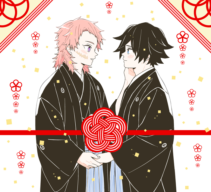 戦いが終わったあと祝言あげて幸せに穏やかに暮らしてる錆義 