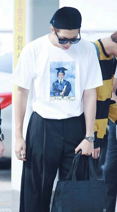 Namjoon’s airport fashion — a thread