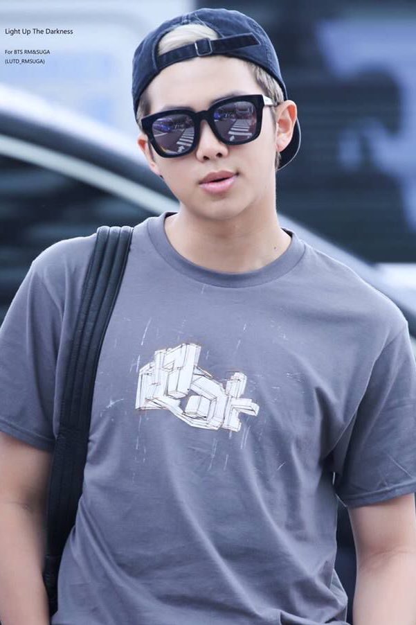 Namjoon’s airport fashion — a thread