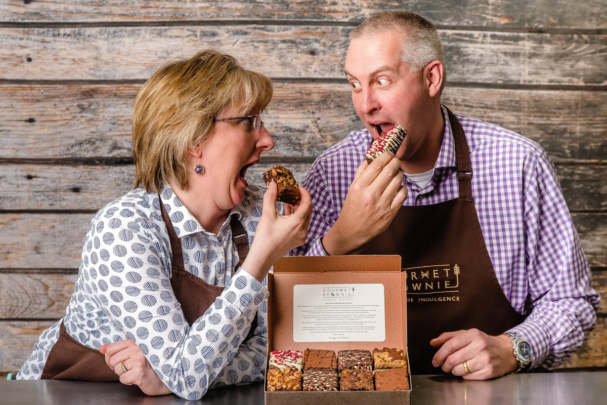 gblely's tweet photo. Happy New Year.
2021 hasn't got off to the best of starts for so many of us.  Here at Gourmet Brownie we are concentrating on finding the joy in it all.  If you would like to share some joy with friends and family why not send a box of our delicious brownies. https://t.co/iQvgKQdBE9