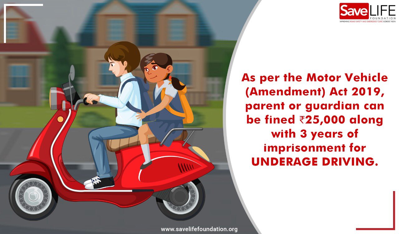 Road Safety в Twitter: „#UnderageDriving is a major contributor to  #RoadCrashFatalities in India. Many youngsters & other  #VulnerableRoadUsers have lost their lives due to reckless underage  driving. /70wnI6lv0Z“ / Twitter