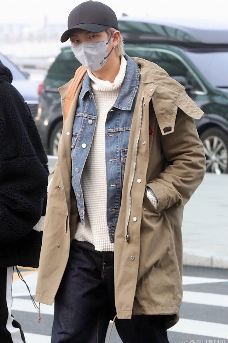 Namjoon’s airport fashion — a thread
