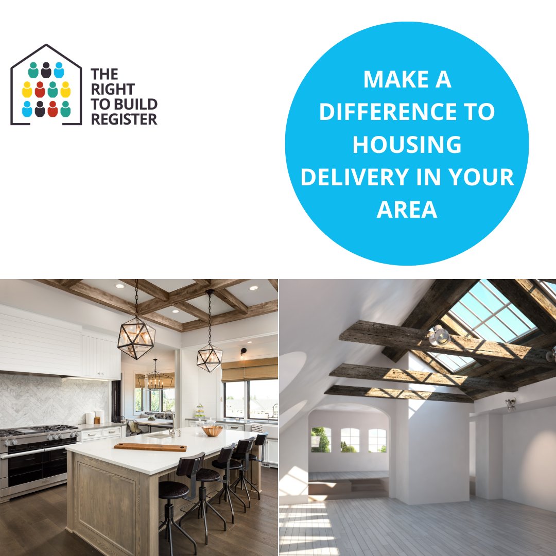 RightToBuild's tweet image. YOU can make a difference to housing delivery in your local area by signing up to the Right to Build Register. Demand better quality homes today.

Register for free here: bit.ly/3lPeRv5

#therighttobuild #demandbetterhomes #qualityhomes #righttobuildregister