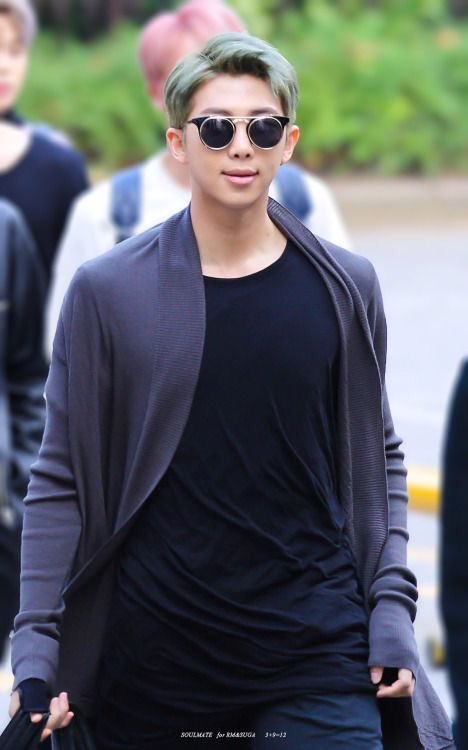 Namjoon’s airport fashion — a thread