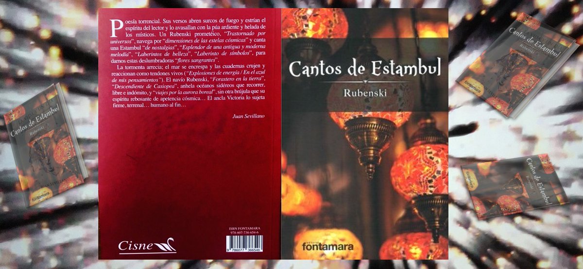RoMemoria's tweet photo. CANTOS DE ESTAMBUL. Un nuevo #Poemario de @Rubenski77 (#Autor de los #Libros de #Poesía LA OBSCURIDAD ES LA REINA; COFFEE SHOP AMSTERDAM y LATIDO IZQUIERDO) ¡El fuego creador de un grandísimo #Poeta! #Editorial #FONTAMARA
https://t.co/Ld9S5Xz8yr
https://t.co/xfL0KoX11x