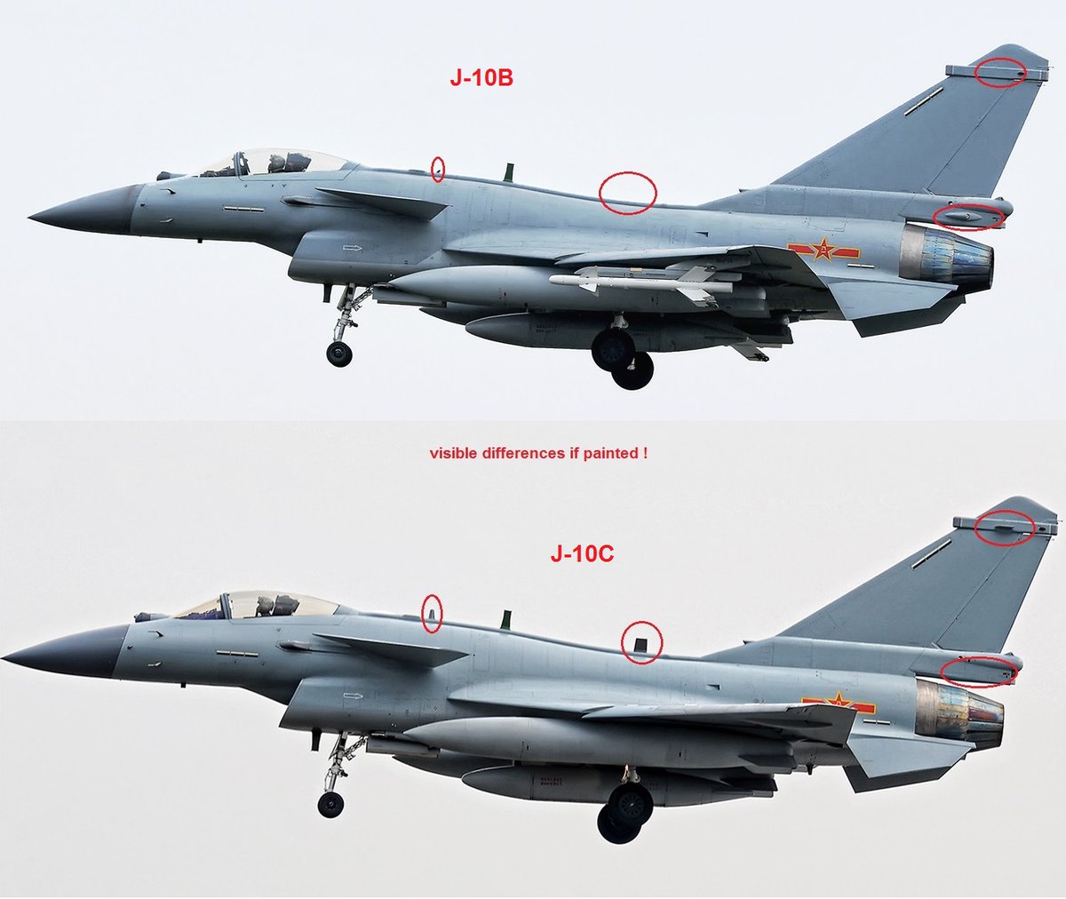 RupprechtDeino's tweet photo. @BastiRsps1211 Maybe this helps ... and most of all the J-10C has an AESA radar https://t.co/dvWKD3A7mq