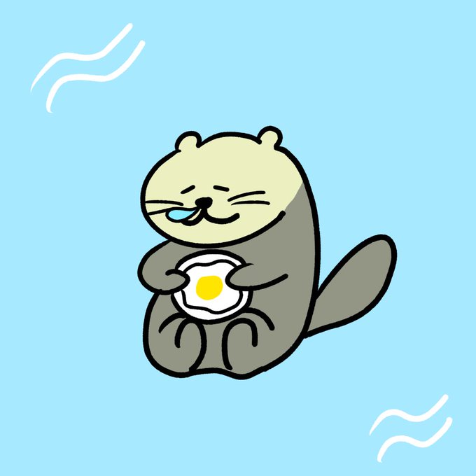 ラッコのtwitterイラスト検索結果 古い順