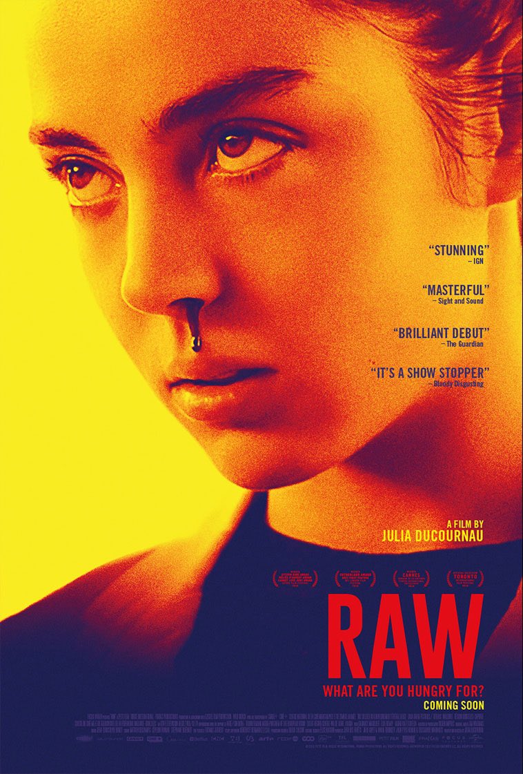 8. RAW (2016)This French Extremity film explores the coming of age of narrative corporeally. A cannibalism film that discusses puberty, sexuality, identity, and all the other horrors of becoming an adult. All while being very gory and fascinating. #Horror365