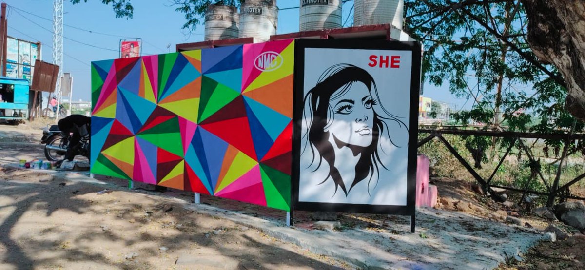 CayaConstructs's tweet photo. When it comes to beautifying public spaces, Nizamabad does it the best!
Come drop a heart for the efforts put in by the government and the local community for creating sustainable art and making the spaces a visual treat for everyone.
@MC_Nizamabad @Collector_NZB @swachhbharat https://t.co/wgQcpFFykC