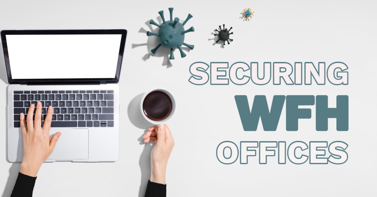 DeepSecureLtd's tweet photo. SECURING WFH OFFICES – get our top tips for secure homeworking during lockdown. https://t.co/rm6AMGceOs #deepsecure #homeworking #malware #cybersecurity #cyberattacks #phishing #ransomware https://t.co/pk8Gb6y0VF