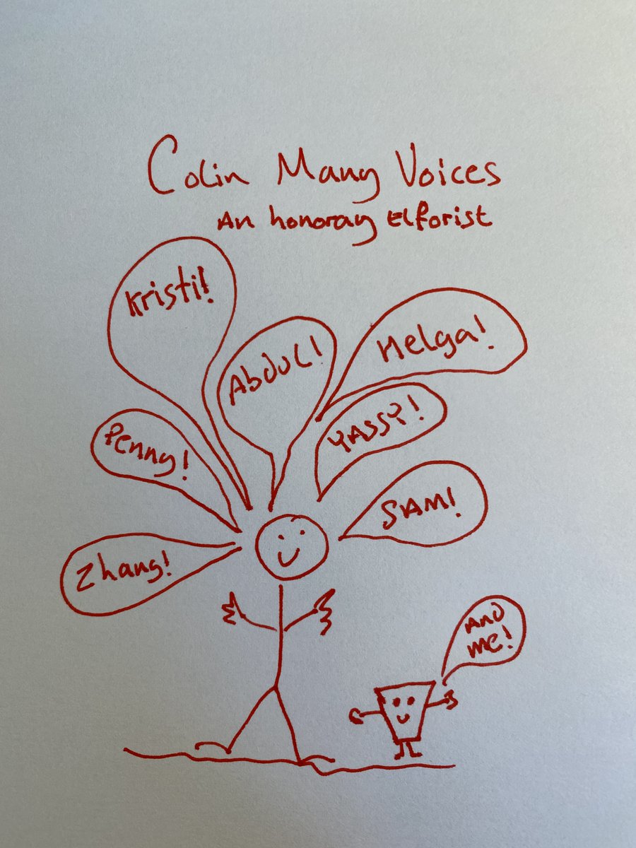 RRHaywood's tweet photo. Colin 'Many Voices' Morgan definitely deserves an Elfor name after listening to The Elfor Drop. Blimey! @audibleuk #bestselling #superproud #theworldshiphumility https://t.co/fvfSZMr7lJ