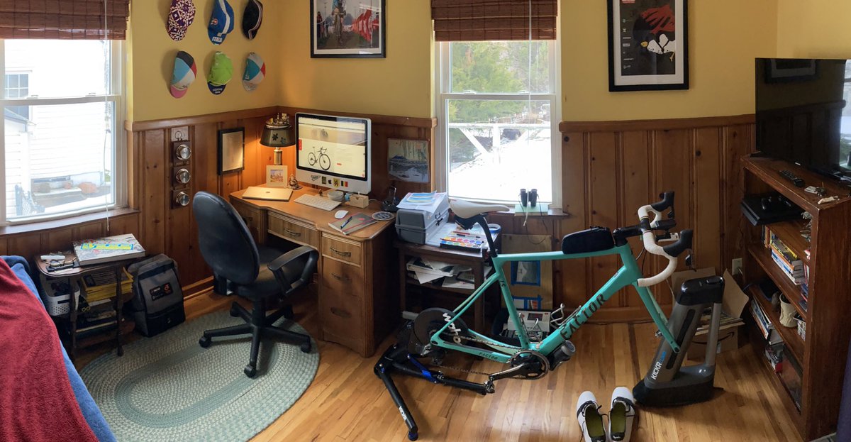 My #chemocrib. I spend 95% of my time in these four walls. It’s bright and warm and is great for chemo recovery. Sleep, work, painting, birding, riding, gaming. #redefinecancer #stage4coloncancer