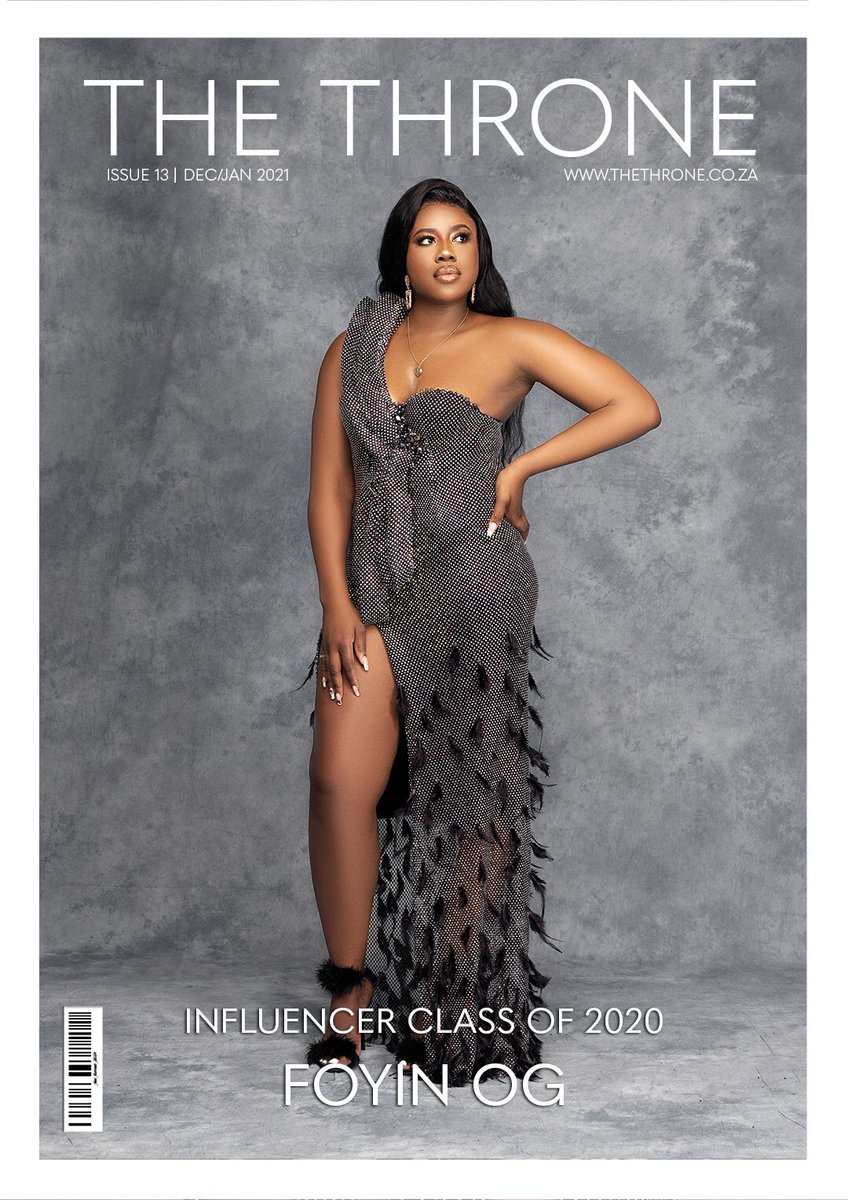 Beauty & Lifestyle content creator  @foyinog graces the cover of our Influencer Class of 2020 issue. She is a leading voice online & has popularized her incredible  #7days7faces challengePh:  @_RTCSTUDIOS  @AustinMalema MUA:  @imakeyoubeeliv Dress:  @Keys_Fashion Hair: Xola Madube