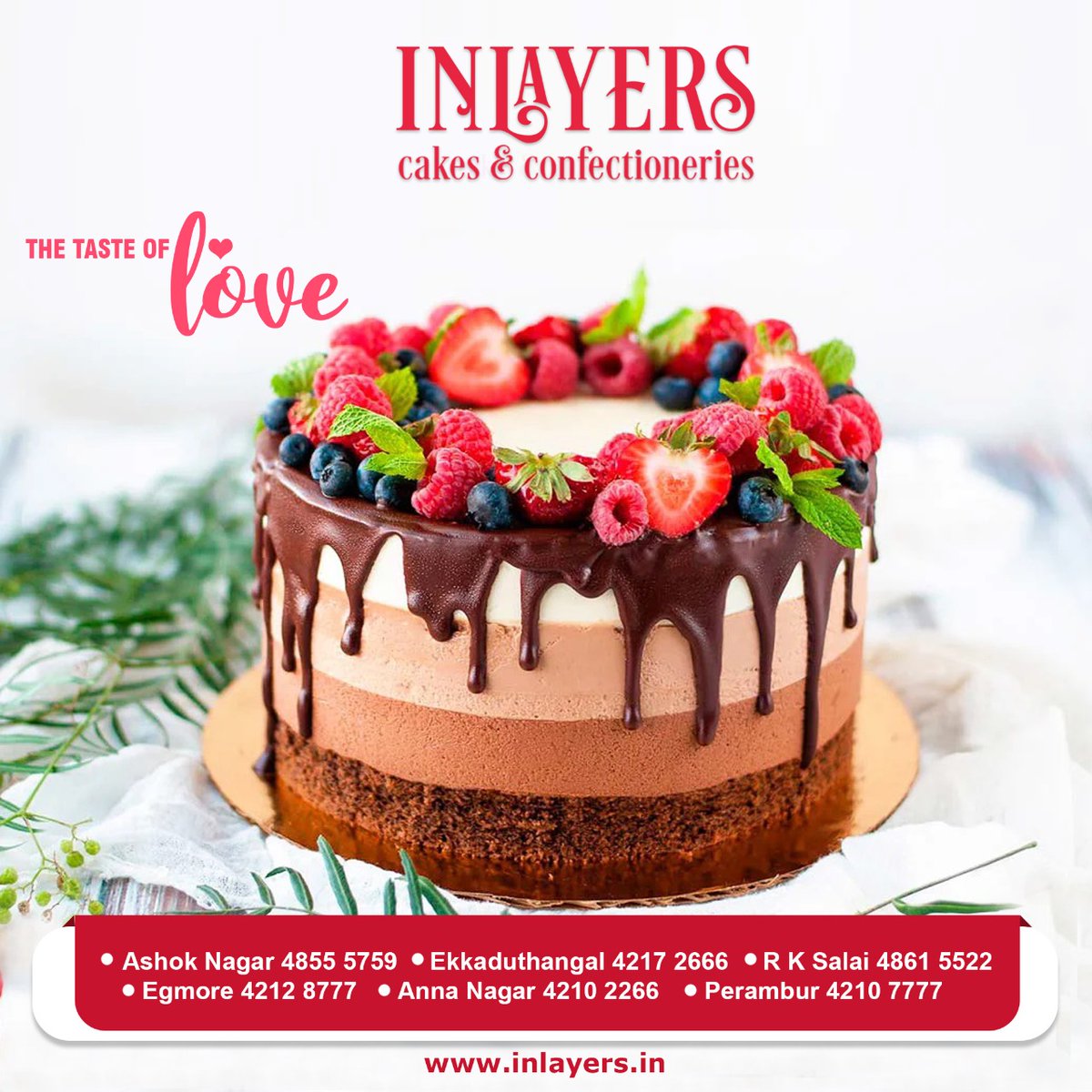 CakeInlayer's tweet image. The feel of taste with layers of love only at Inlayers Cake Shop

Order Now: 9944587838

#cake #cakes #birthdaycake #cakedecorating #chocolate #food #dessert #cakesofinstagram #birthday #instafood #cakedesign #cakestagram 
#baking #instacake #yummy