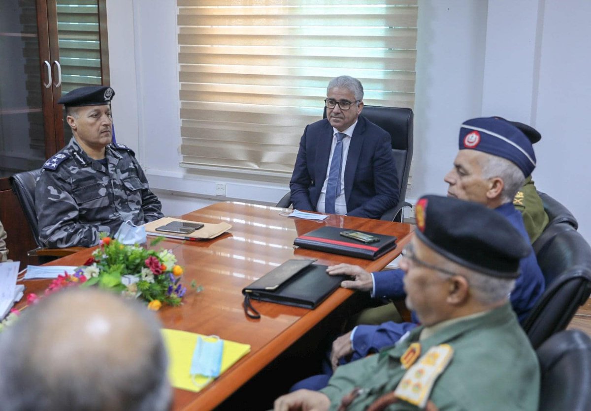 Libyan MoI  #Bashagha is applying pressure to comply with the ceasefire agreement. On the 5th of Jan 2020, he met with members of the JMC 5+5 in  #Tripoli to discuss measures needed to be taken to reopen the closed coastal road.