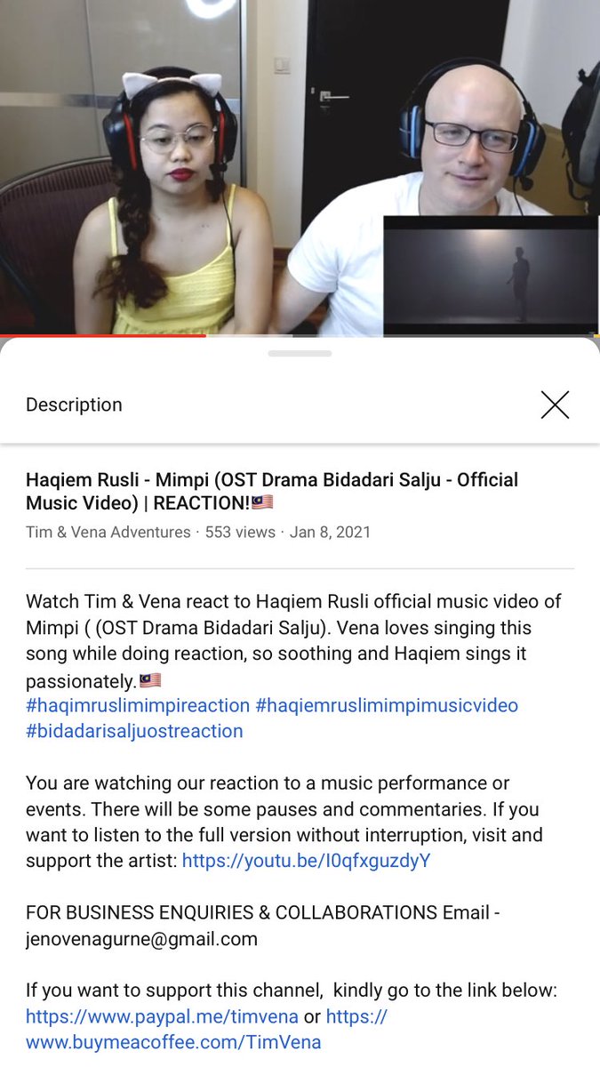 eijaamdan11's tweet photo. Wowww!!! @HaqiemRusli going to International Level gaisss💓💓💓💓 #MIMPIHAQIEMRUSLI #MimpiOfficialMV #singerreaction https://t.co/lLWKD6HcHB